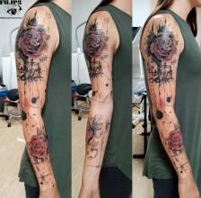 Horní část se hojí z minula, dnes zbytek :)