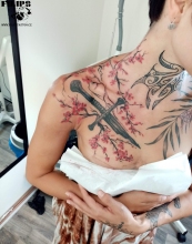 Kdysi jsme dělali meč, dnes rozkvetl :)