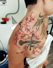 Kdysi jsme dělali meč, dnes rozkvetl :)